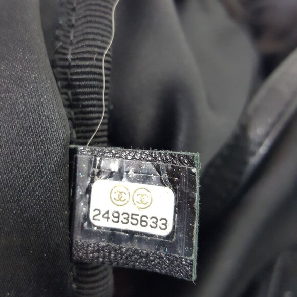 Chanel Multicolor Black Quilted Nylon Tweed Astronaut Essentials Backpack Bag - Picture 8 of 9